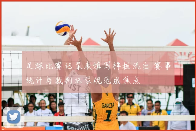足球比赛记录表填写样板流出 赛事统计与裁判记录规范成焦点
